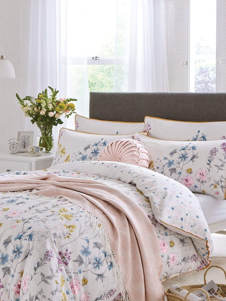 Laura Ashley Комплект из пододеяльника и наволочек Wild Meadow 100% хлопка - Изображение 1 из 3