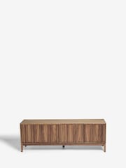 Jasper Conran London Walnut Belgrave Wide TV Unit - Image 9 of 11