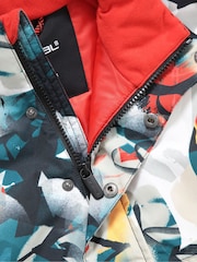 Animal Black Snowstorm Kids Waterproof Overhead Ski Jacket - Image 4 of 6