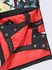 Animal Black Snowstorm Kids Waterproof Overhead Ski Jacket - Image 5 of 6