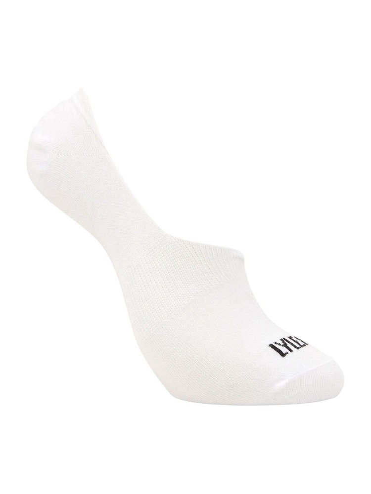 White Lyle & Scott Invisible Trainer Socks 3 Pack - Image 2 of 3 White Lyle & Scott Invisible Trainer Socks 3 Pack - Image 2 of 3