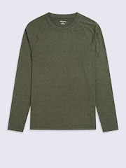 Animal Green Keep the Heat Base Layer Long Sleeve Top - Image 1 of 4