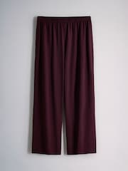 The Set 3 Pack Essentials Long Sleeve Pyjamas Burgundy Red/Pink/Grey - Image 4 of 9