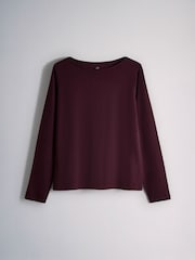 The Set 3 Pack Essentials Long Sleeve Pyjamas Burgundy Red/Pink/Grey - Image 5 of 9
