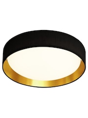 Searchlight Grey Laurel Gold LED Flush Ceiling Light - Image 2 of 3