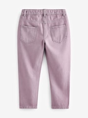 Violet lilas - Jeans Distressed Mom 100% Cotton Jeans (3-16yrs) - Image 2 of 3
