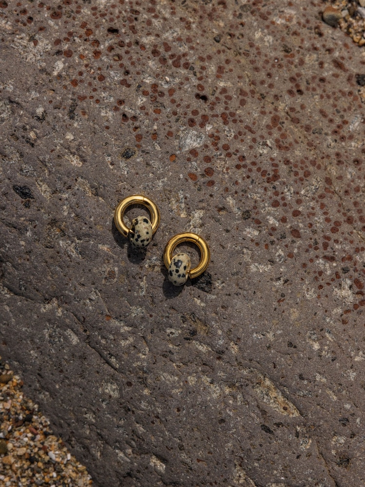 Anni Lu White Glazed Donut Hoops - Image 3 of 3