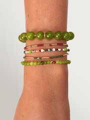 Anni Lu Green Ball Bracelet - Image 1 of 2