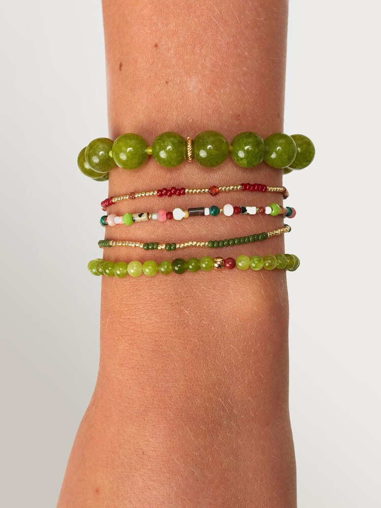 Anni Lu Green Ball Bracelet - Image 2 of 2 Anni Lu Green Ball Bracelet - Image 2 of 2