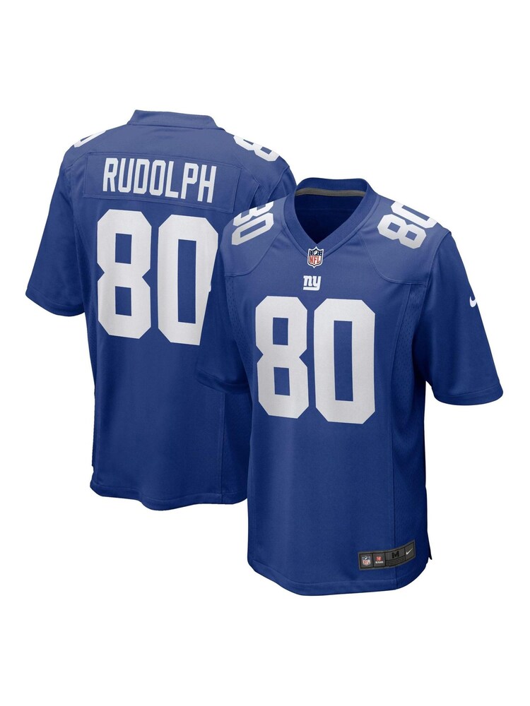 Nike Blue NFL New York Giants Home Game Jersey - Kyle Rudolph - Image 1 of 3 Nike Blue NFL New York Giants Home Game Jersey - Kyle Rudolph - Image 1 of 3