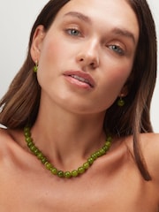 Anni Lu Green Ball Necklace - Image 1 of 4