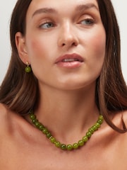 Anni Lu Green Ball Necklace - Image 2 of 4