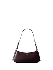 Calvin Klein Red Small Monogram Logo Shoulder Bag - Image 3 of 6