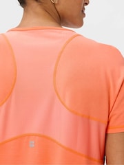 Sweaty Betty Orange Breathe Easy Mesh T-Shirt - Image 5 of 6