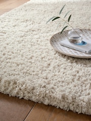 Cream Whistler Extra Soft Shaggy Rug - Image 2 of 7