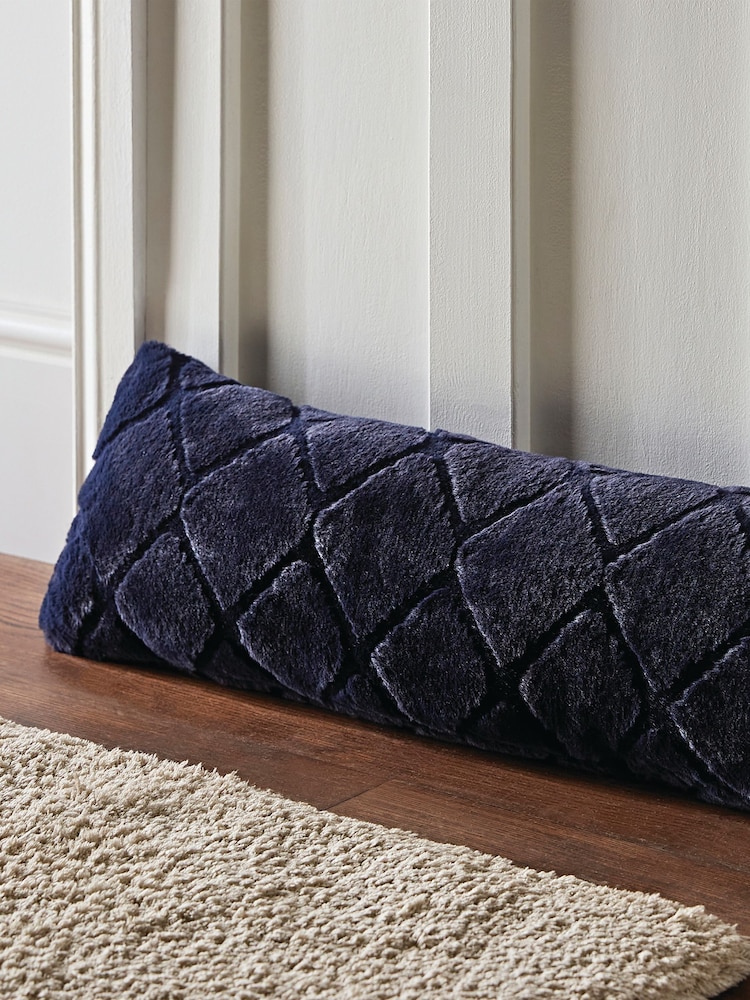 Catherine Lansfield Cosy Diamond Fleece Draught Excluder - Bild 1 von 3 Catherine Lansfield Cosy Diamond Fleece Draught Excluder - Bild 1 von 3