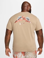 rjava - Tekaška kratka majica Nike Dri-FIT - Slika 2 iz 5