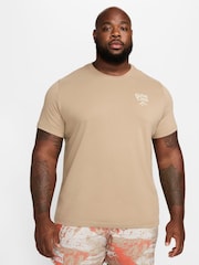 rjava - Tekaška kratka majica Nike Dri-FIT - Slika 5 iz 5