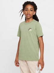 Grün - Nike T-Shirt mit Grafik - Bild 1 von 5