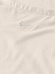 Nike Beige Square Neck Short Sleeve Chill Knit Top - Image 7 of 7