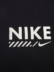 Nike Black Crew Neck Logo Backprint Sweatshirt - Image 5 of 6