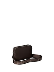 Calvin Klein Brown Logo Strap Camera Bag - Image 3 of 4