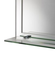 Croydex Rydal Rectangular Mirror With Shelf - Image 3 of 4