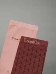 Calvin Klein Red Socks 2 Pack - Image 2 of 2