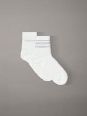 Calvin Klein White Socks 2 Pack - Image 1 of 2