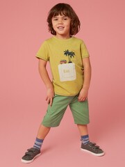 White Stuff Green Cole Chino Shorts - Image 1 of 4
