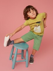 White Stuff Green Cole Chino Shorts - Image 3 of 4