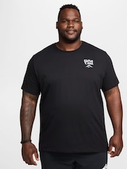 Nike Black Dri-FIT Running T-Shirt - Image 1 of 11