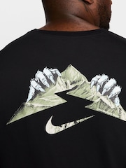 Nike Black Dri-FIT Running T-Shirt - Image 11 of 11