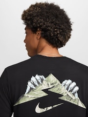 Nike Black Dri-FIT Running T-Shirt - Image 3 of 11