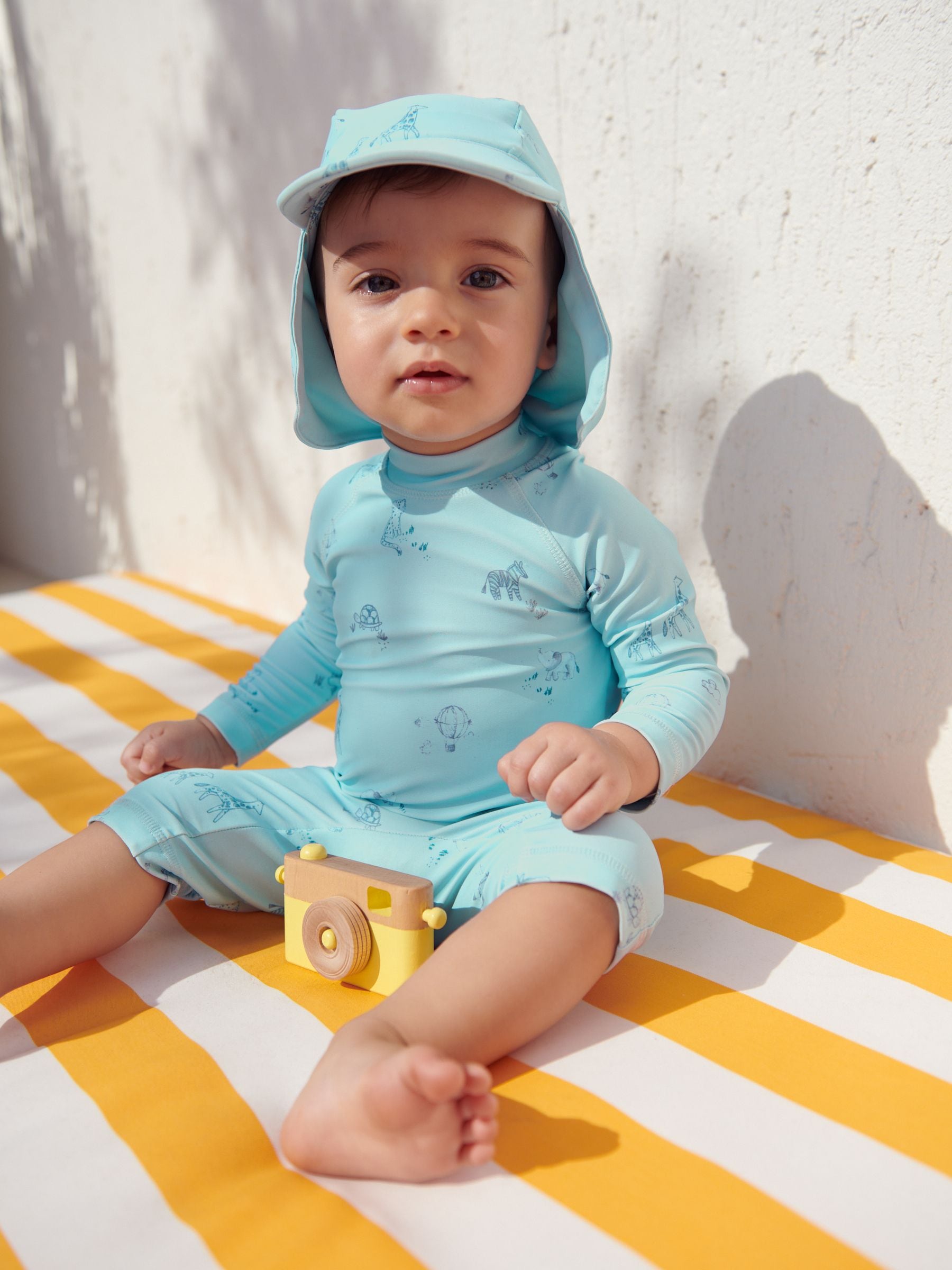 Sunsafe swimsuit and hat online