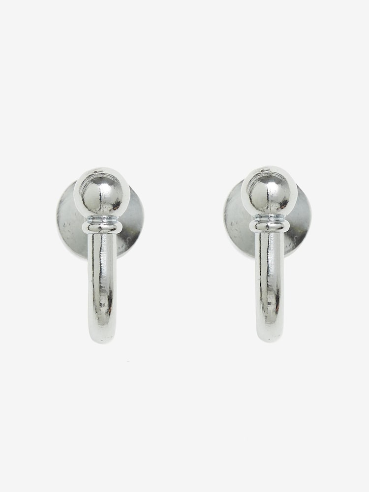 Set of 2 Chrome Curtain Tie Back Hooks - Image 4 of 4