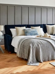 Willow & Hall Sapphire Blue Alderton Sofa Bed - Image 4 of 5