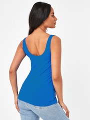Blue Cobalt Thick Strap Vest - Image 2 of 4