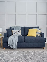 Willow & Hall Prussian Blue Atworth Sofa Bed - Image 1 of 5