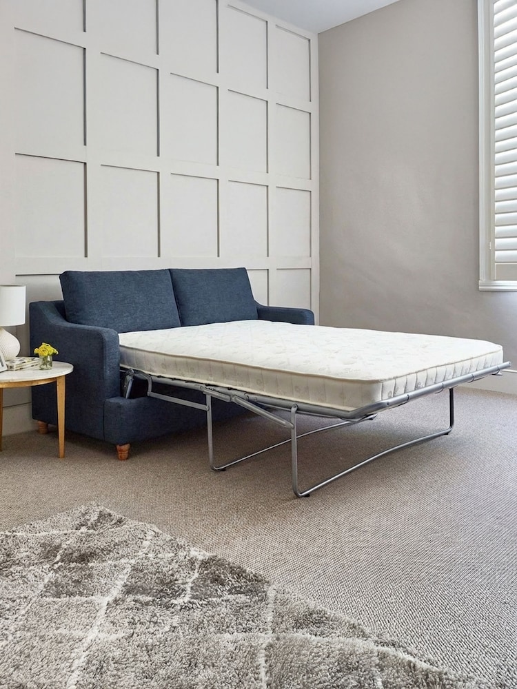 Willow & Hall Prussian Blue Atworth Sofa Bed - Image 5 of 5