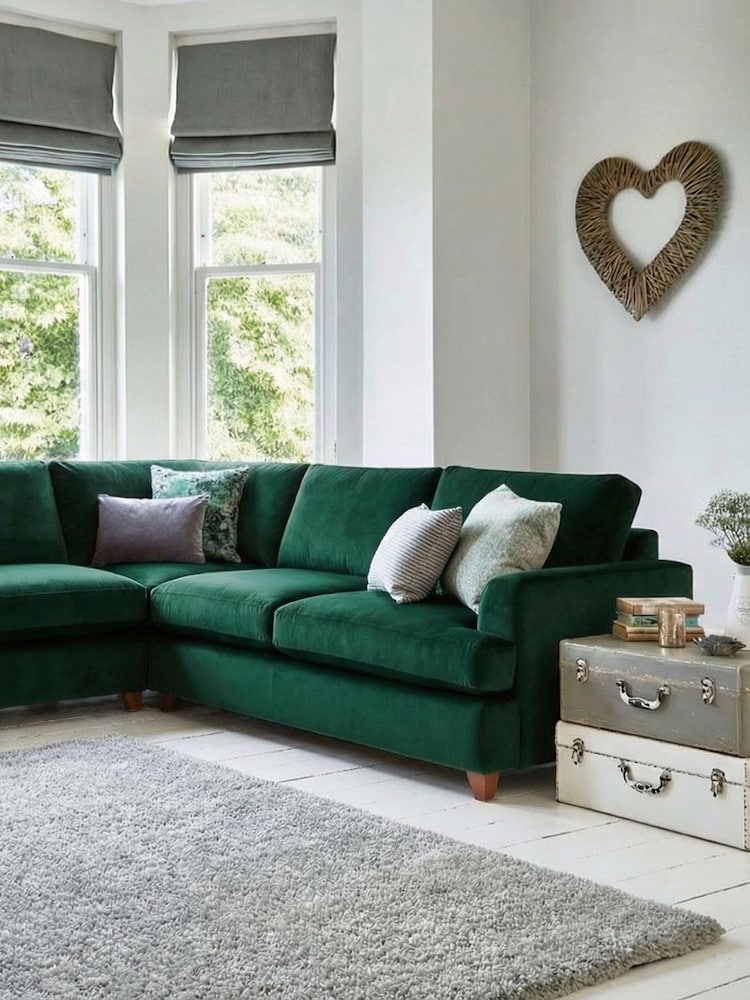 Willow & Hall Hunter Green Fyfield Sofa Bed - Image 2 of 5 Willow & Hall Hunter Green Fyfield Sofa Bed - Image 2 of 5