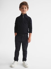 Reiss Navy Eastbury 9-14 yrs Slim Fit Chinos - Image 3 of 6
