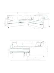 Willow & Hall Hunter Green Fyfield Sofa Bed - Image 3 of 5