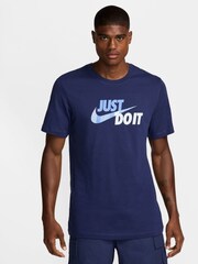 Nike Blue Tottenham Hotspur FC Just Do It. T-Shirt - Image 1 of 7