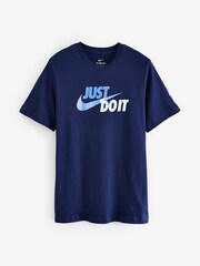 Nike Blue Tottenham Hotspur FC Just Do It. T-Shirt - Image 7 of 7