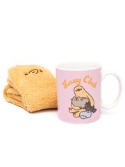 Vanilla Underground Brown Pusheen Cat Pusheen Green Mug and Sock Set - Image 3 of 5