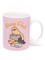 Vanilla Underground Brown Pusheen Cat Pusheen Green Mug and Sock Set - Image 4 of 5