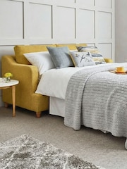 Willow & Hall Marigold Yellow Atworth Sofa Bed - Image 4 of 5