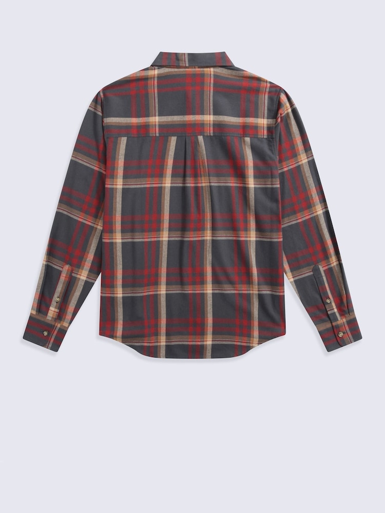 Animal Red Cove Flannel Shirt - Image 2 of 5 Animal Red Cove Flannel Shirt - Image 2 of 5