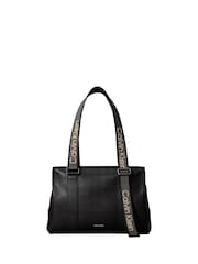 Calvin Klein Black Logo Strap Tote Bag - Image 2 of 4